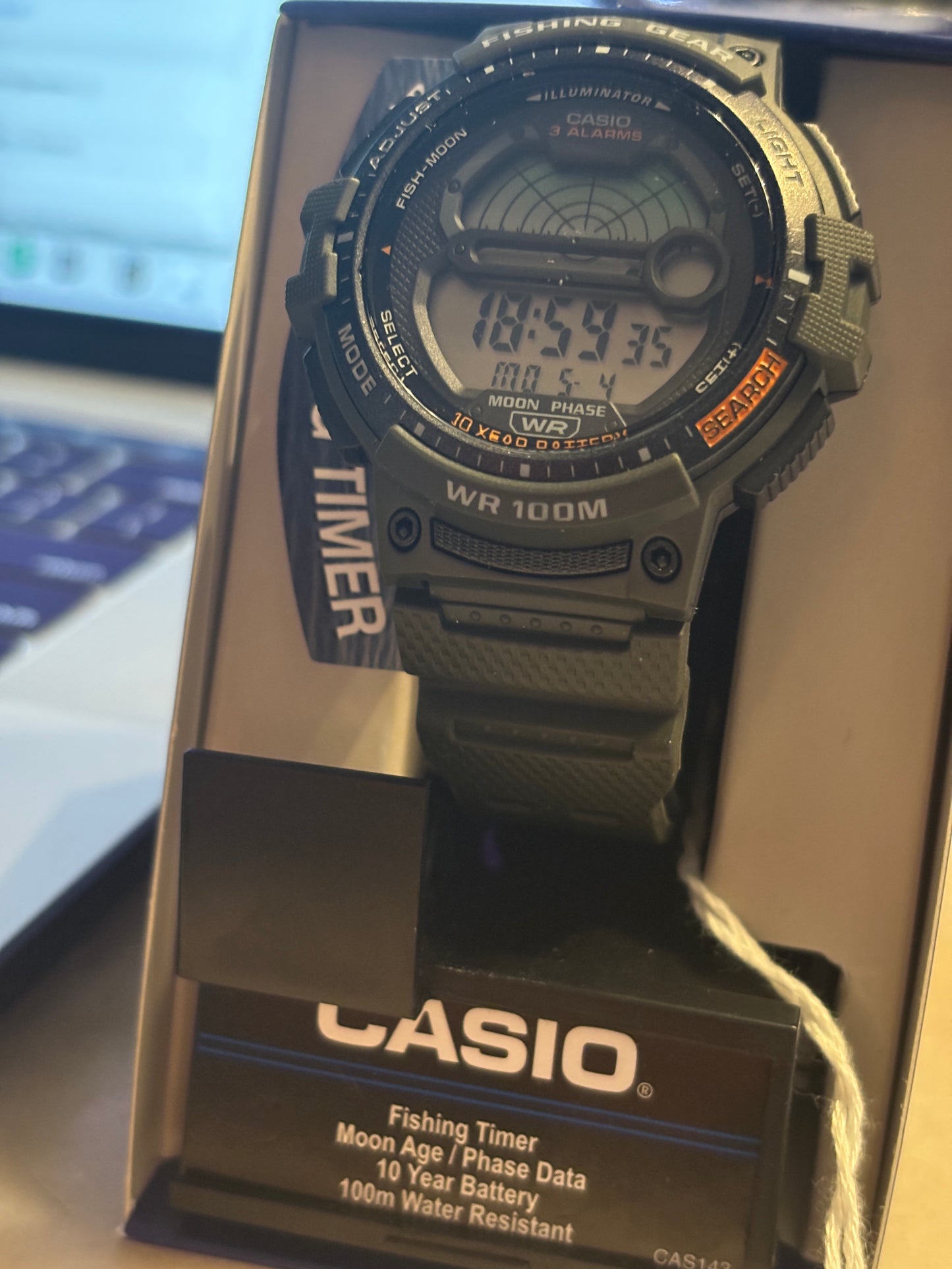 NEW - Casio Fishing Gear Watch
