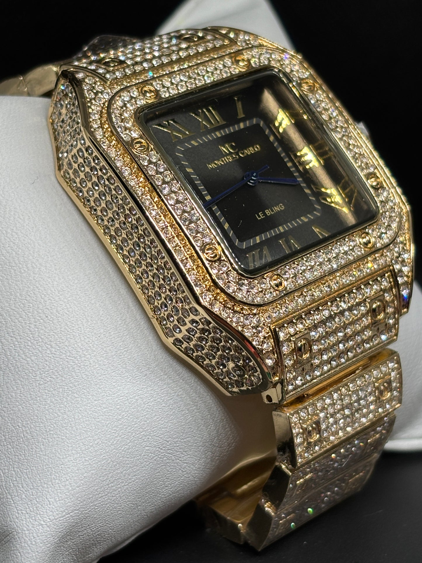 NEW Montres Carlo Gold Watch - 54mm