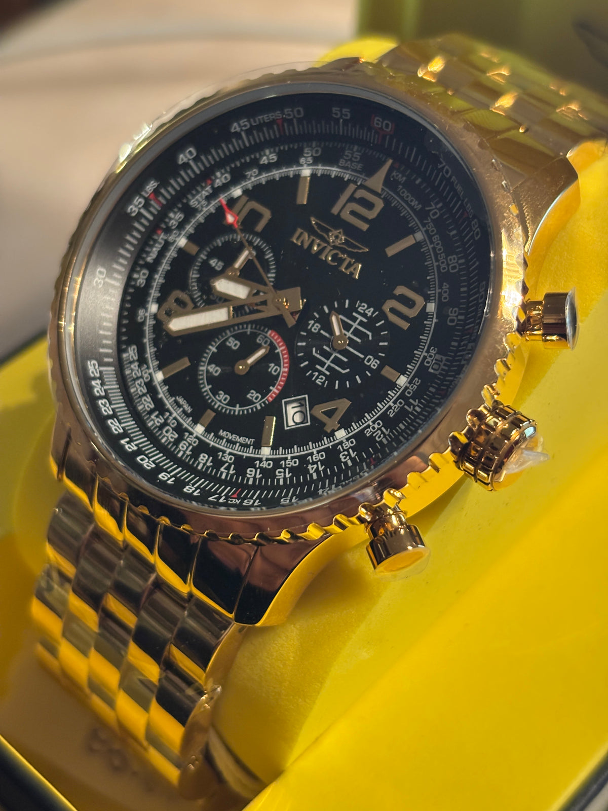 NEW Invicta Aviator Vorticity - 49.5mm