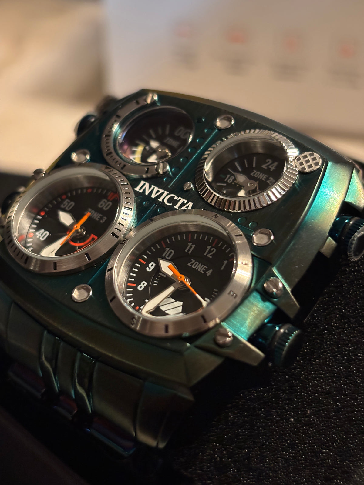 NEW Invicta Aviator ZULU Time - 50mm