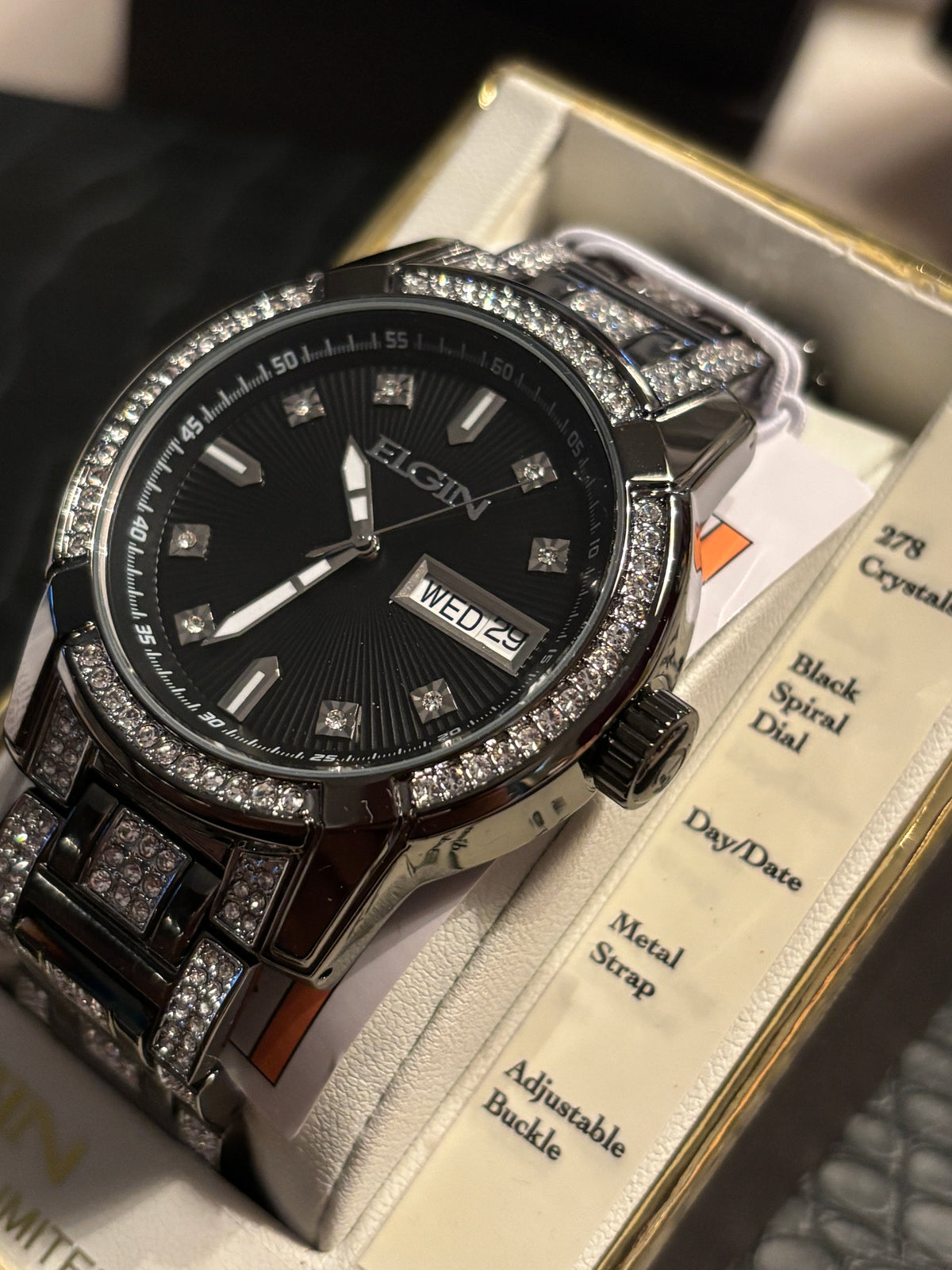 NEW Men's Elgin Alloy Gunmetal - 52mm