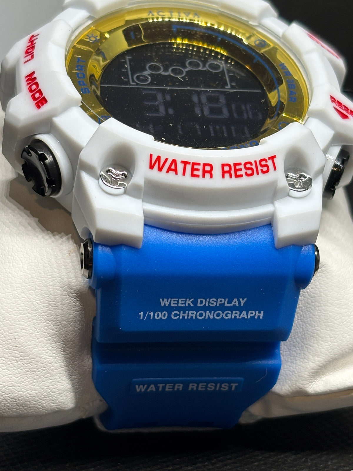 NEW - Invicta Activa Digital - Blue & White - 50mm
