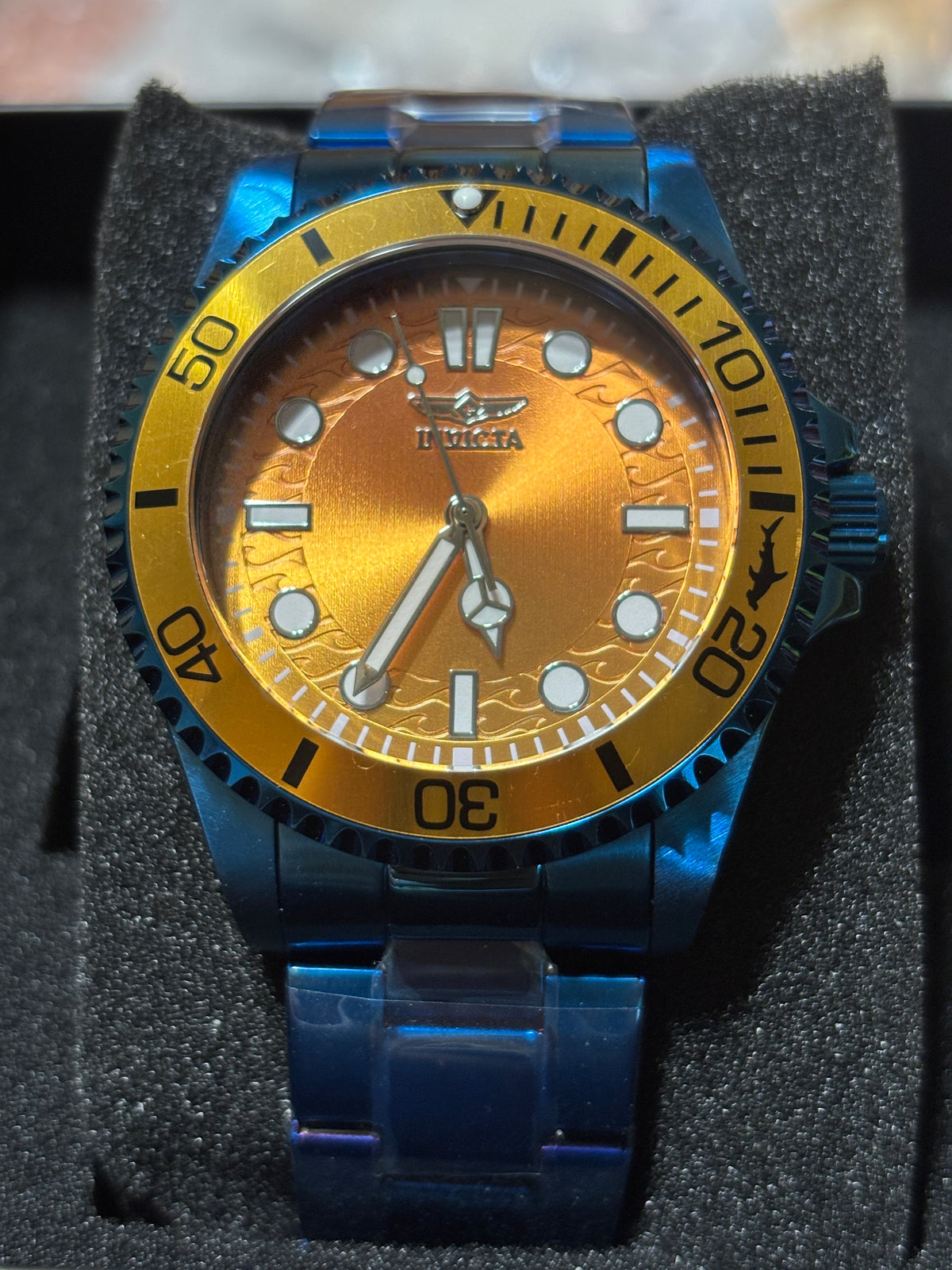 NEW - Invicta Pro Diver Kromatyk - Orange and Blue - 43mm
