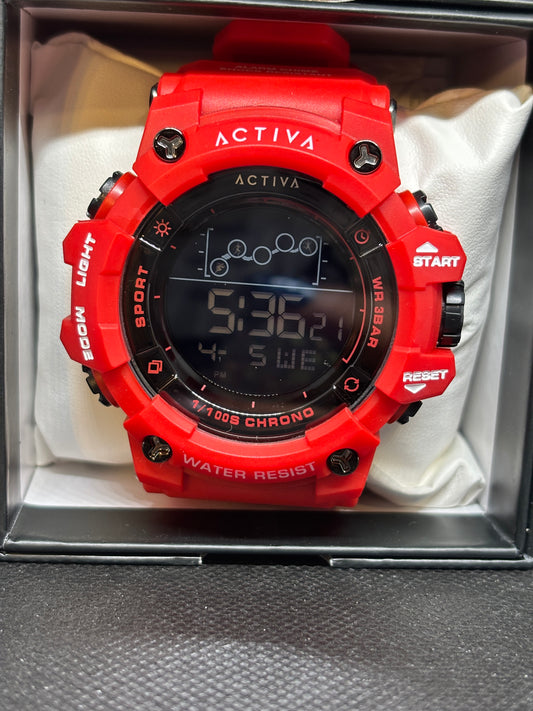 NEW - Activa Summit Digital - Red - 50mm