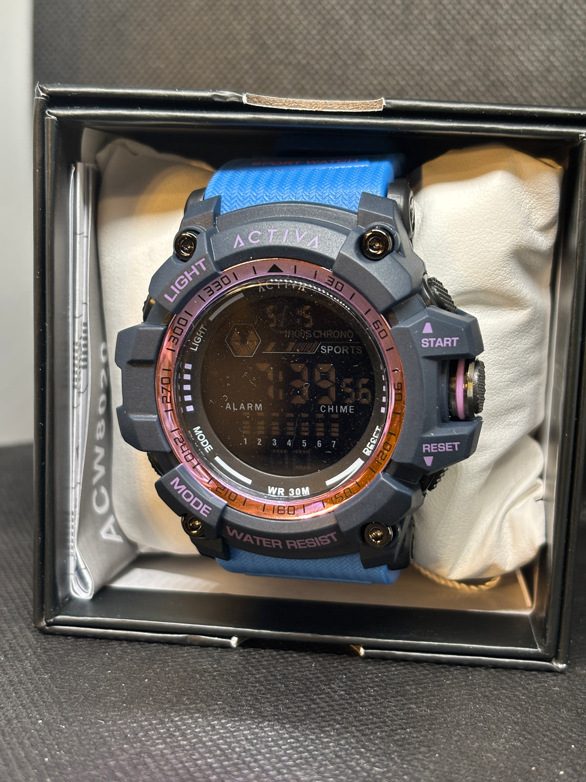 NEW - Activa Summit Digital - Blue & Pink - 50mm