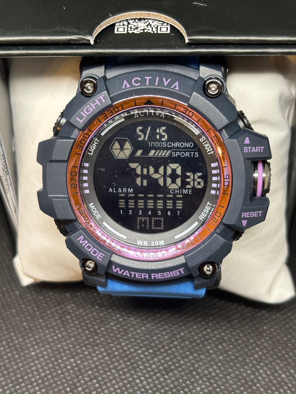 NEW - Activa Summit Digital - Blue & Pink - 50mm