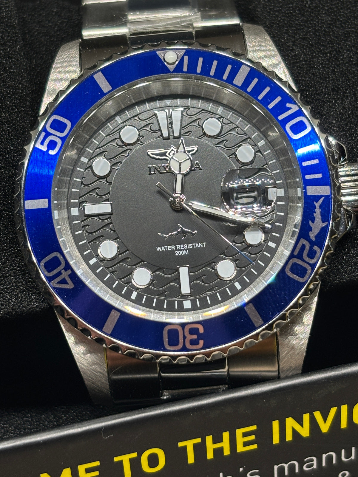 NEW - Invicta Pro Diver Isobar Hammerhead - Blue - 42mm