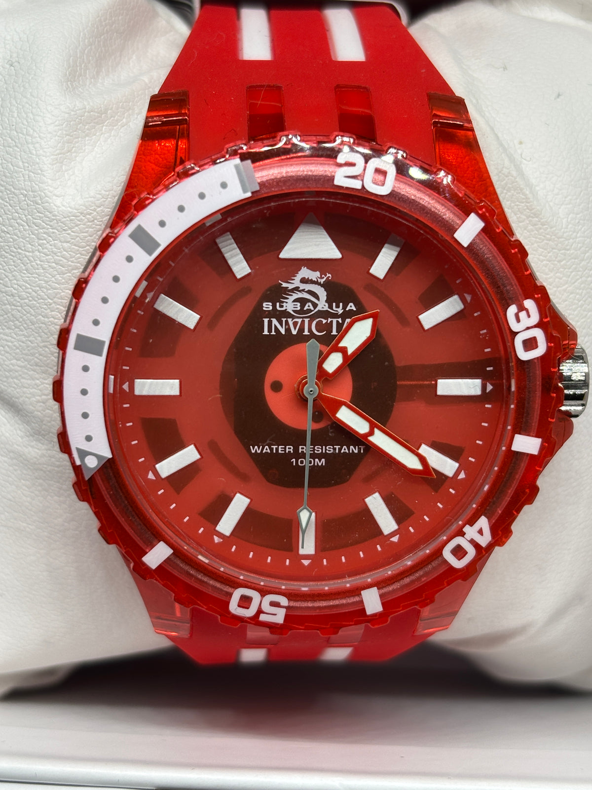 NEW Invicta Subaqua Chromamode - Red & White - 44mm