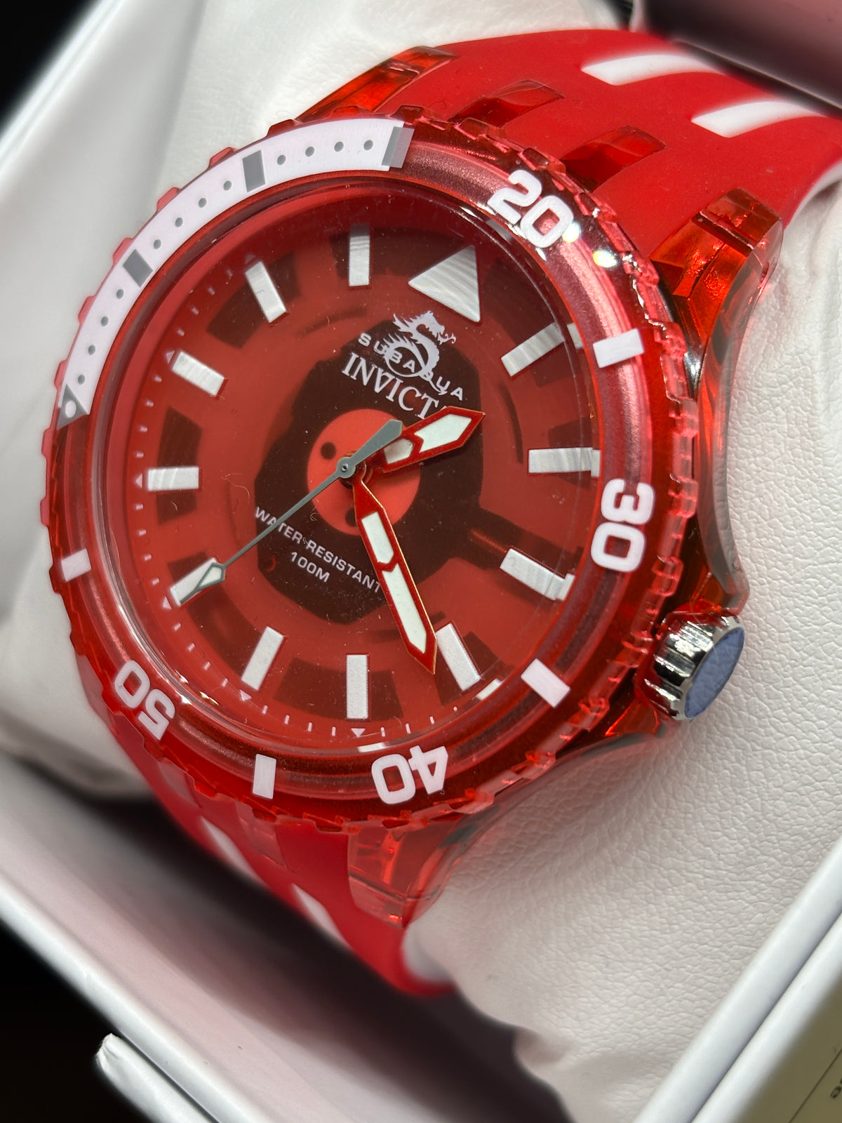 NEW Invicta Subaqua Chromamode - Red & White - 44mm