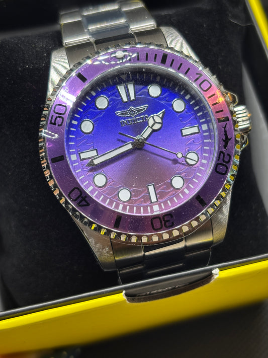 NEW - Invicta Pro Diver Kromatyk - Purple Ombre - 43mm