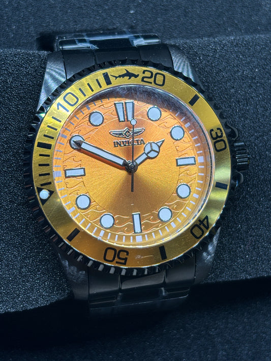 NEW - Invicta Pro Diver Kromatyk - Orange and Black - 43mm