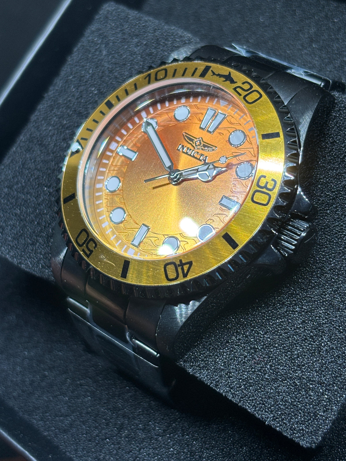 NEW - Invicta Pro Diver Kromatyk - Orange and Black - 43mm