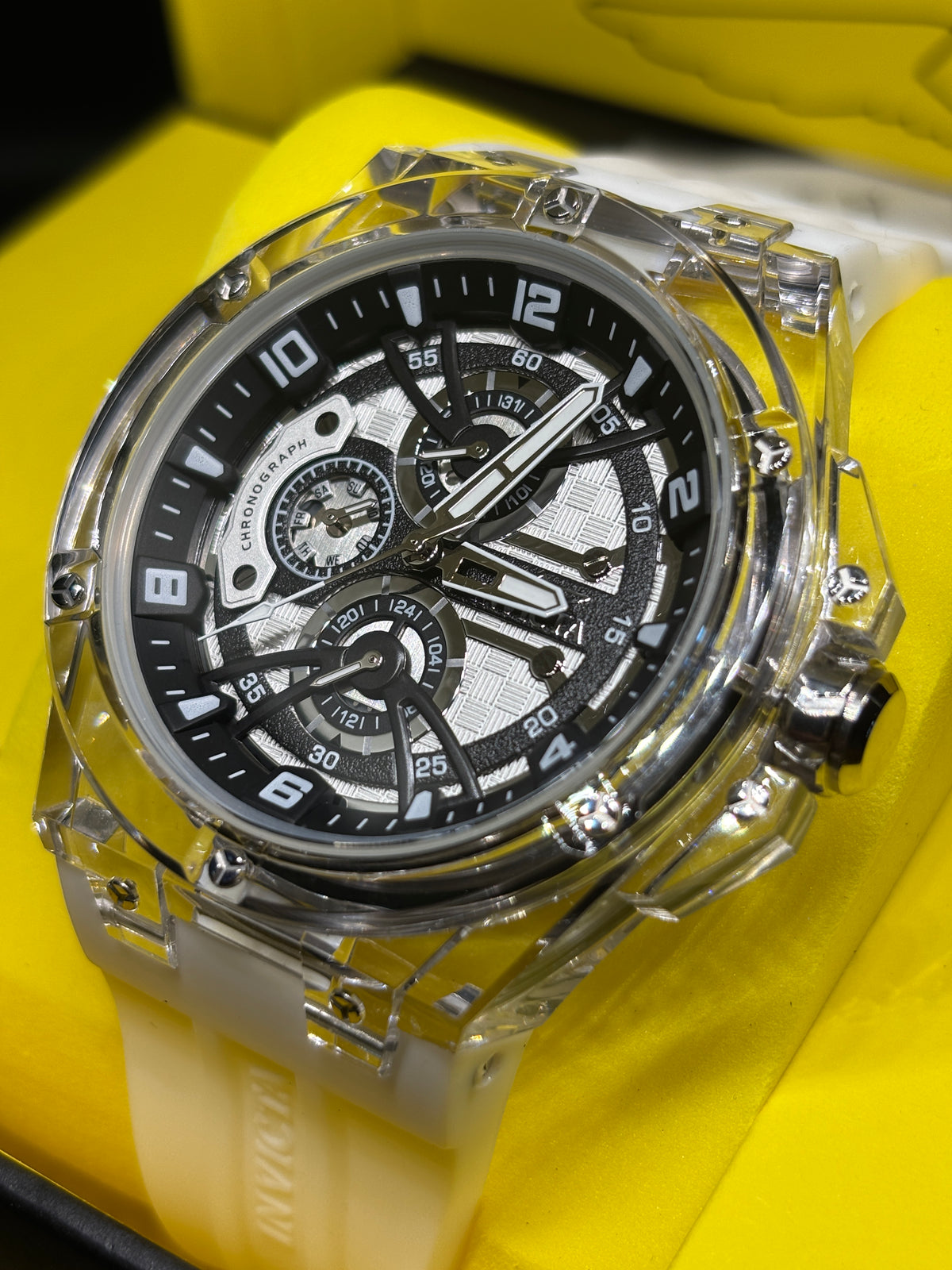 NEW - Invicta Racing Saphirex - 46mm