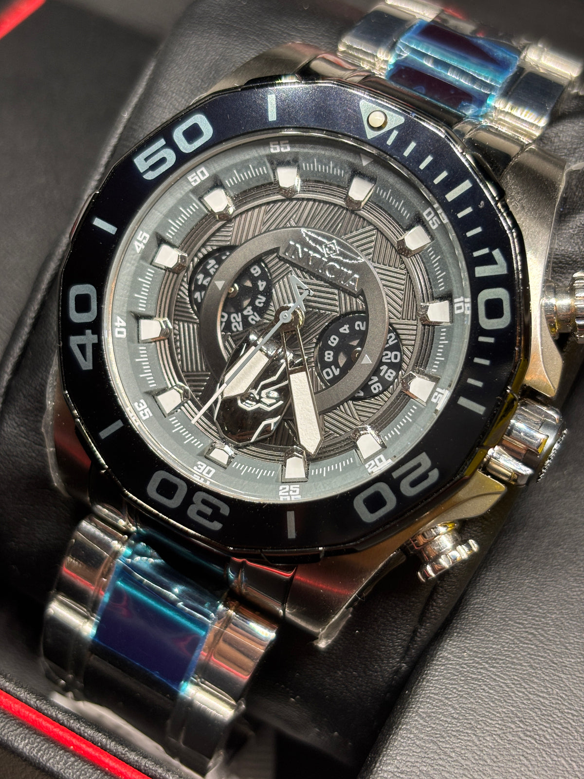 NEW - Invicta Marvel Black Panther Chrono - 48mm - Limited Edition