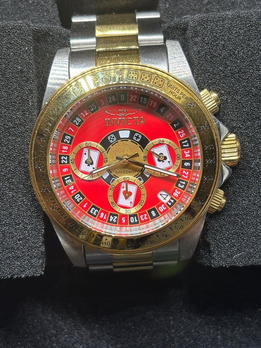NEW - Invicta MonteCarlo Speedway - 39.5mm