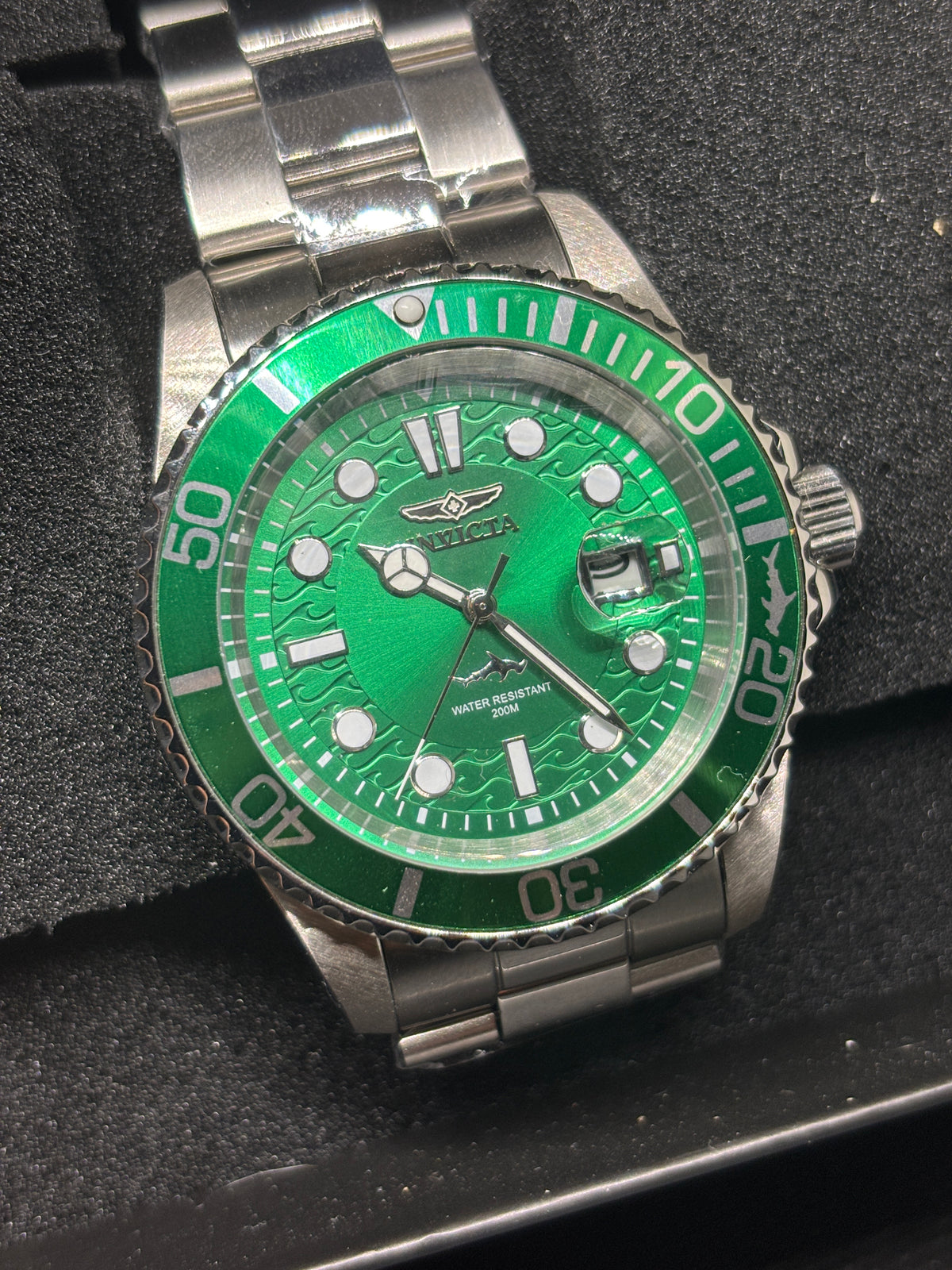 NEW - Invicta Hammerhead Pro Diver - Green