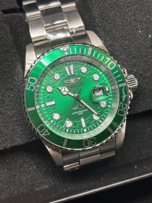 NEW - Invicta Hammerhead Pro Diver - Green