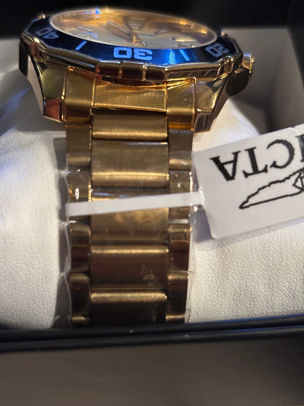 NEW - Invicta Meridian Diver - Gold and Black - 46mm