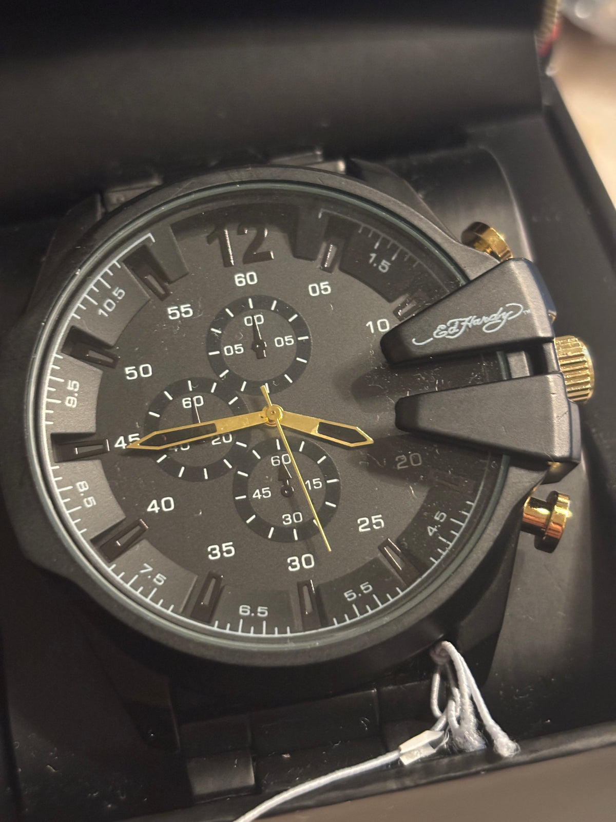 NEW Ed Hardy Faux Chrono - 53mm