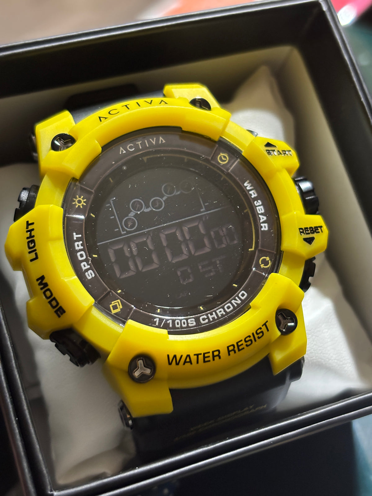 NEW - Activa Summit - Black & Yellow - 50mm