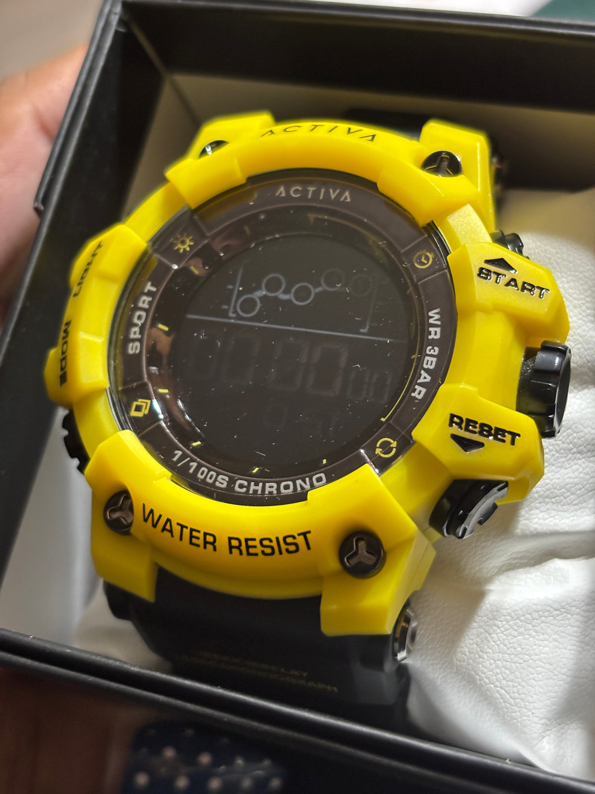 NEW - Activa Summit - Black & Yellow - 50mm