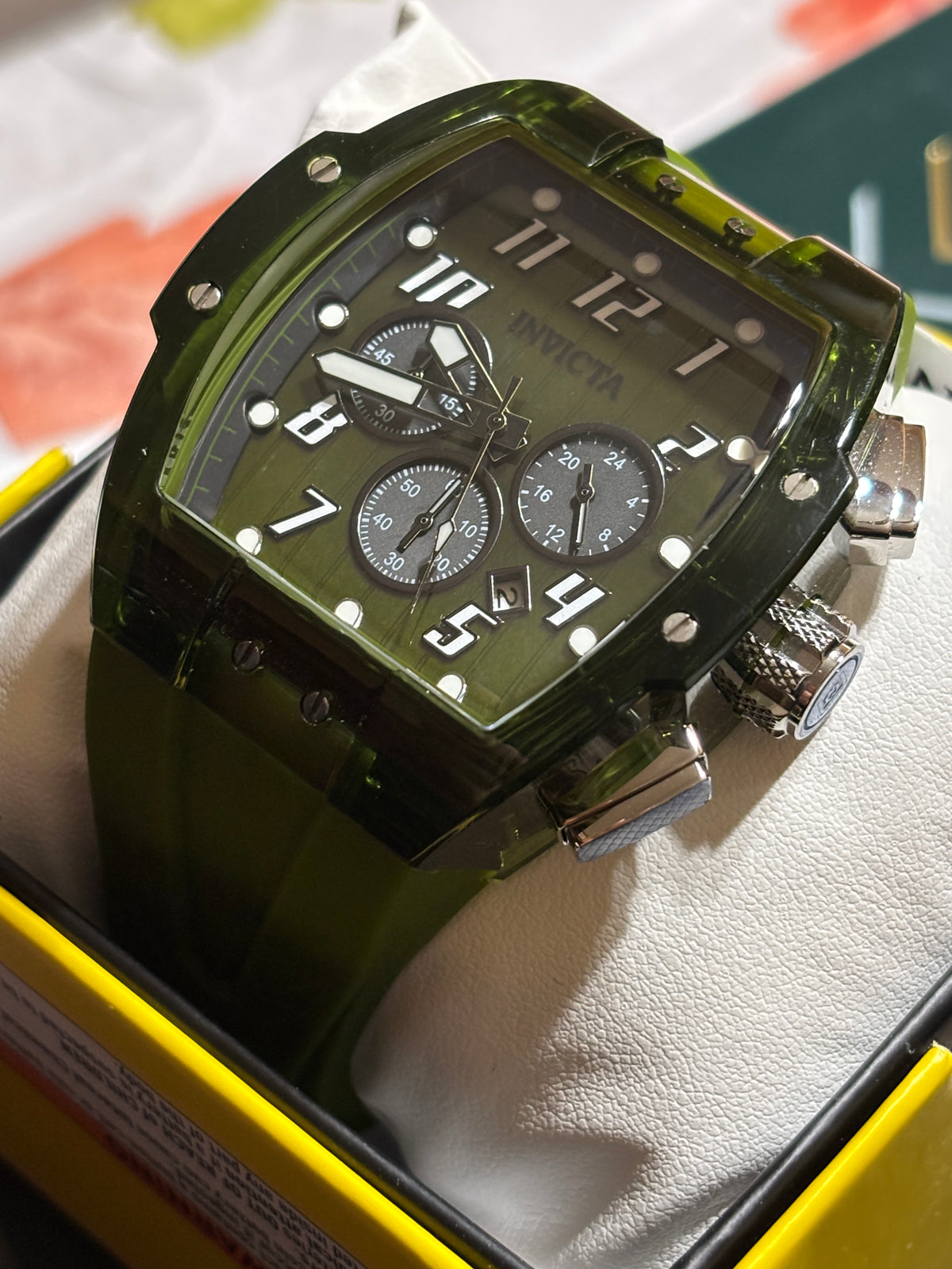 NEW - Invicta S1 Rally Vortce - Army Green - 47mm