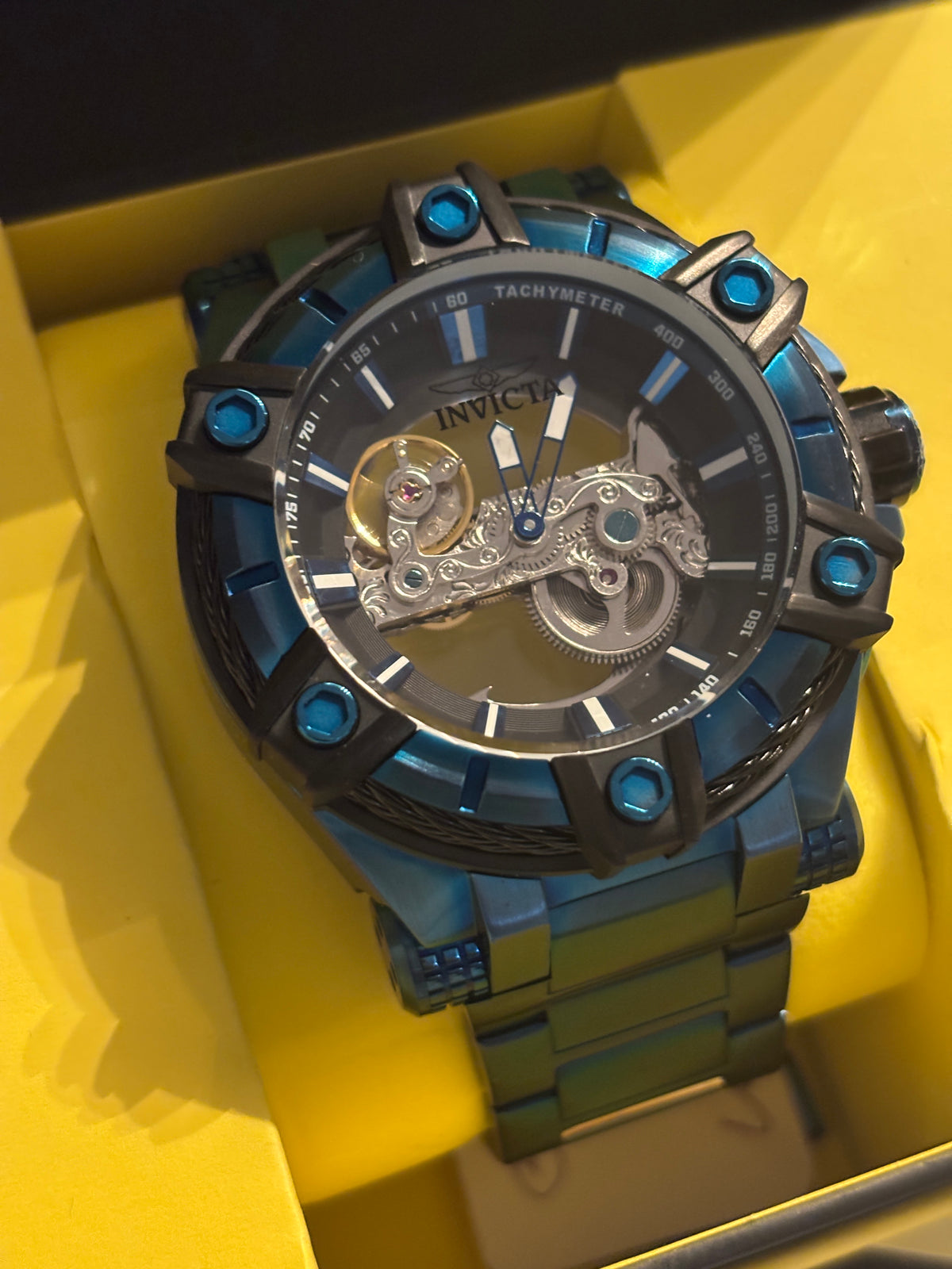 NEW Invicta Bolt Phantom Automatic - 52mm - Blue