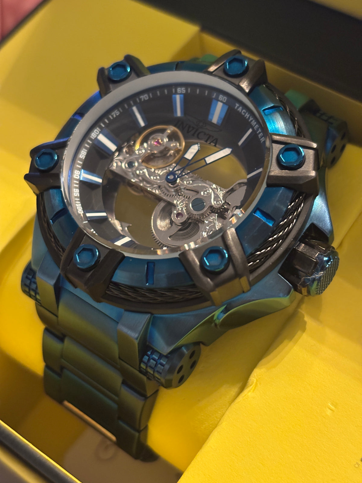 NEW Invicta Bolt Phantom Automatic - 52mm - Blue