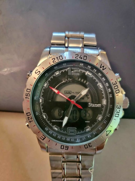 Men's Stauer Super Chronograph