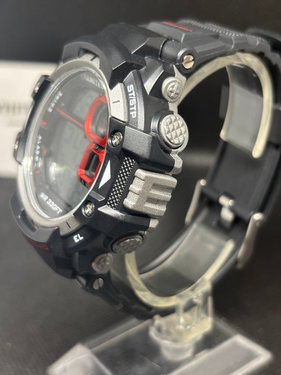USED - Armitron Men's Sport Black Round Wristwatch